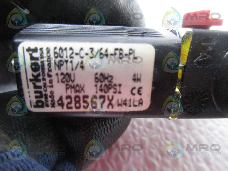 BURKERT 428567X PNEUMATIC FLOW SENSOR  NSNP
