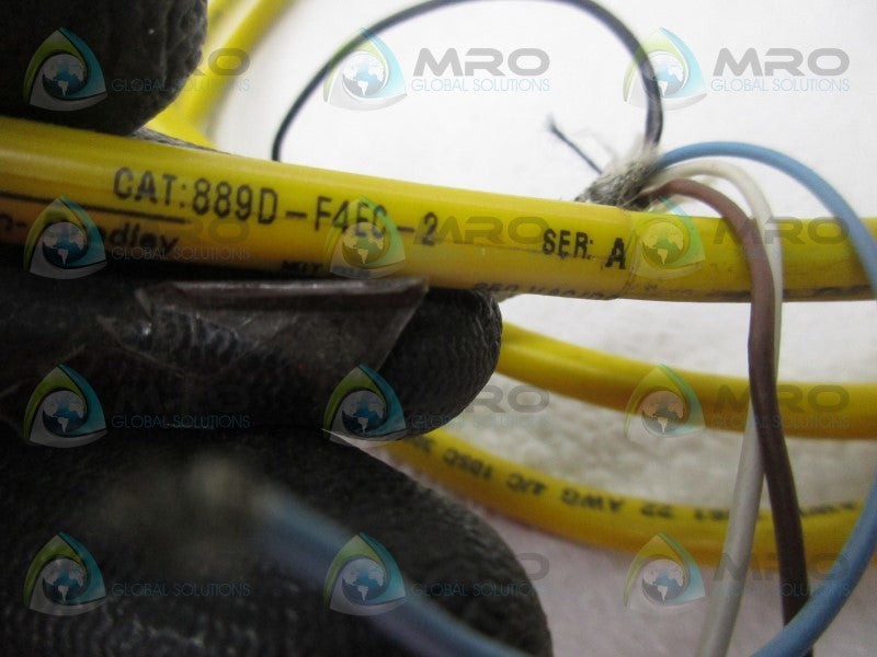 INDUSTRIAL SPARE PART 889D-F4EC-2 SER. A CORDSET 4PIN 2M  UNMP