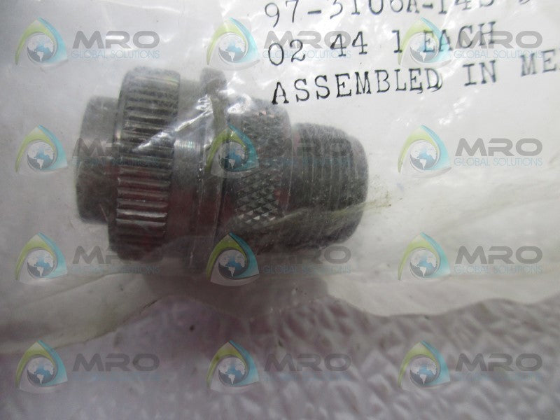 AMPHENOL 97-3106A-14S-5P CIRCULAR CONNECTOR * NEW IN FACTORY BAG *