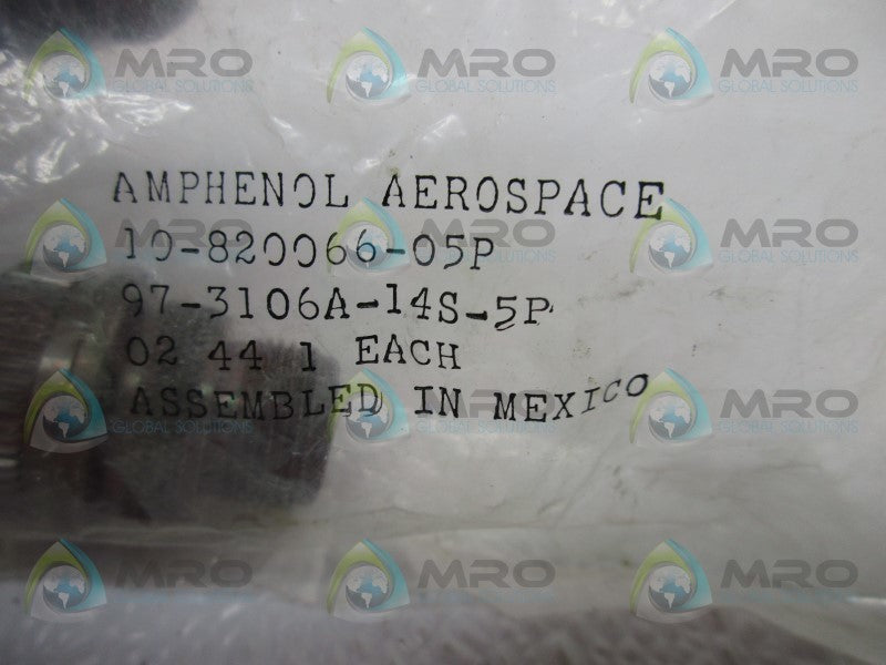 AMPHENOL 97-3106A-14S-5P CIRCULAR CONNECTOR * NEW IN FACTORY BAG *