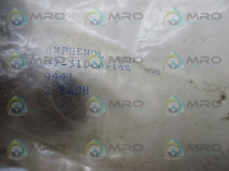 AMPHENOL 97-3100A-14S CIRCULAR CONNECTOR  NSMP