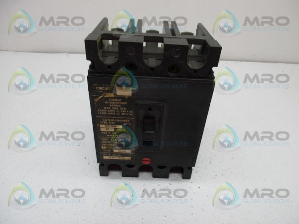 CUTLER HAMMER EHC3040 CIRCUIT BREAKER  UNMP