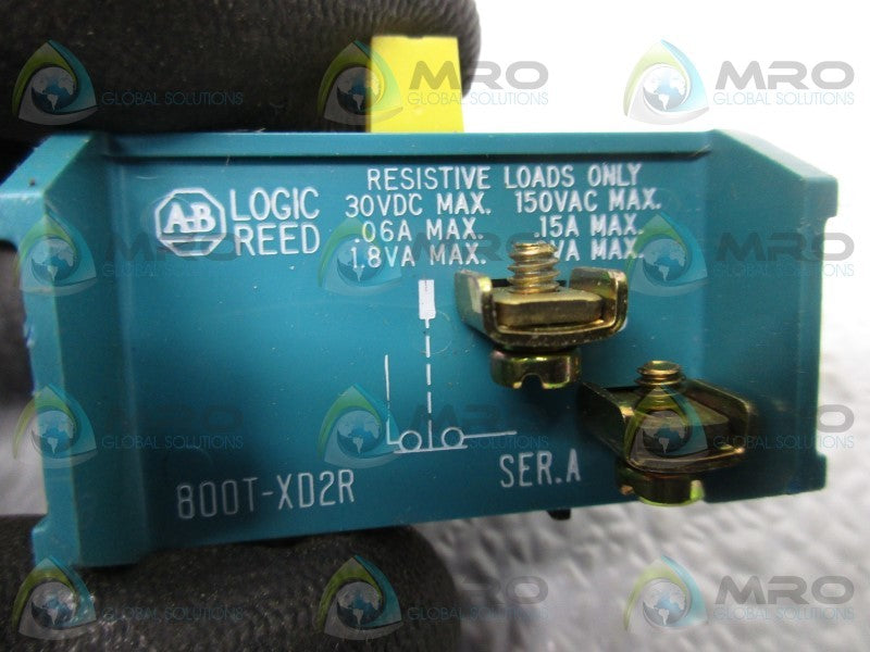 INDUSTRIAL SPARE PART 800T-XD2R SER. A CONTACT BLOCK  UNMP