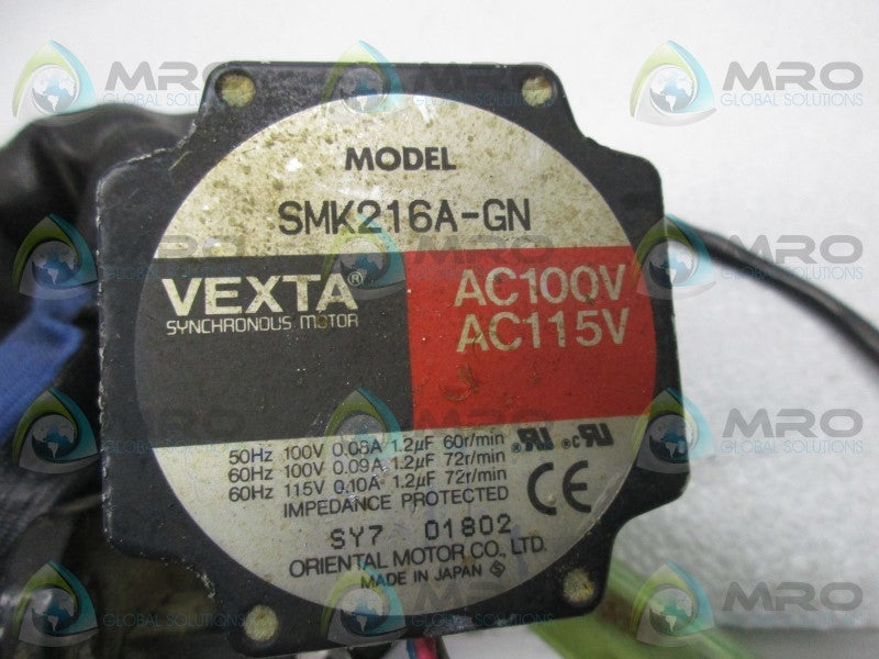ORIENTAL MOTOR SMK216A-GN LOW SPEED SYNCHRONOUS MOTOR  UNMP