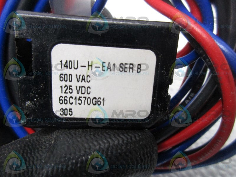 ALLEN BRADLEY 140U-H-EA1 SER. B AUXILIARY CONTACT  UNMP