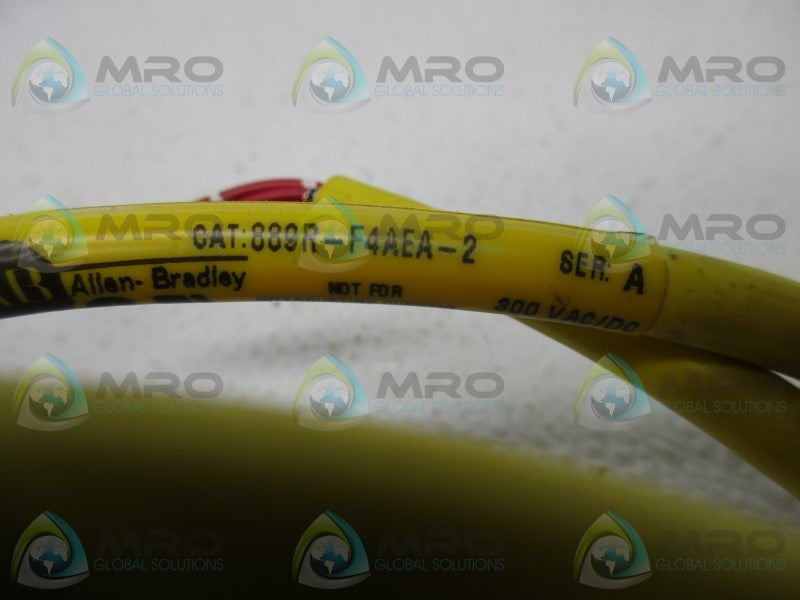 ALLEN BRADLEY 889R-F4AEA-2 CORDSET SER. A UNMP