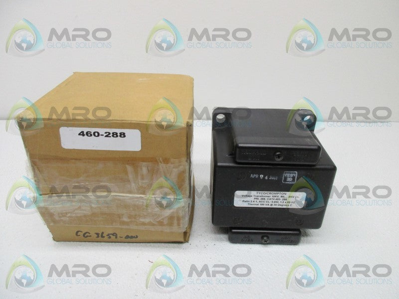 INSTRUMENT TRANSFORMER 460-288 TRANSFORMER RATIO 2.4:1  NSMP