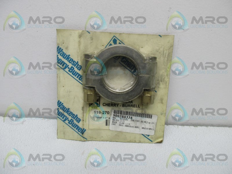 WAUKESHA CHERRY BURRELL 119-270 CLAMP  NSMP