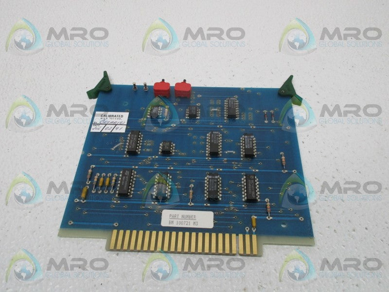 WESTERN RESEARCH WPC100721M31 CIRCUIT BOARD  UNMP