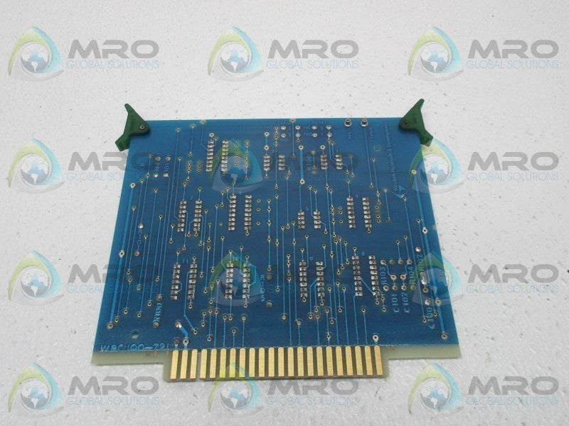 WESTERN RESEARCH WPC100721M31 CIRCUIT BOARD  UNMP