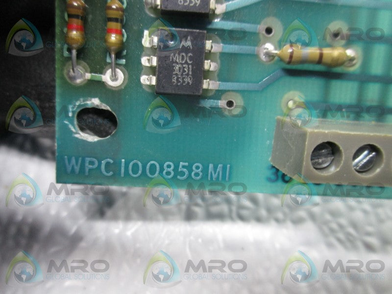 WESTERN RESEARCH WPC100858M1 BOARD  UNMP