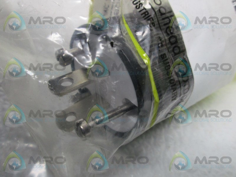 DANIEL WOODHEAD 5176 PLUG * NEW IN FACTORY BAG *