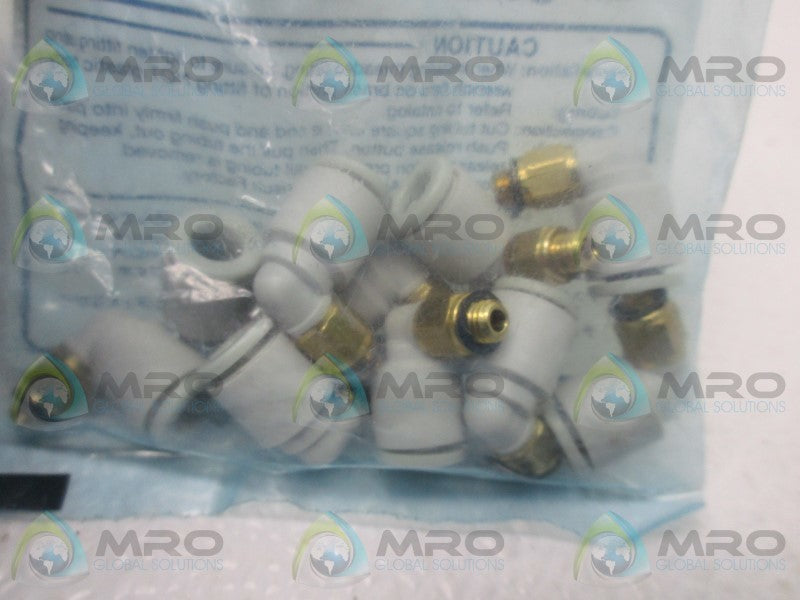 SMC KQ2L06-M5 FITTING MALE ELBOW (PKG OF 10)  NSMP