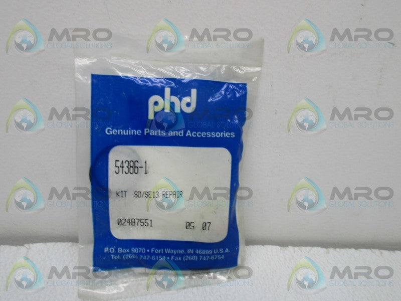 PHD 54386-1 SEAL REPAIR KIT * NEW IN FACTORY BAG *