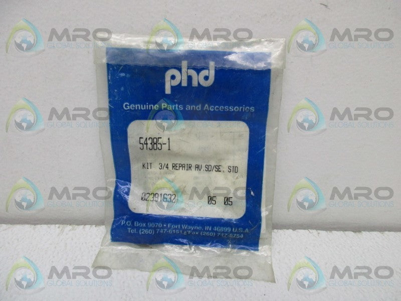 PHD 54385-1 REPAIR KIT 3/4" * NEW IN FACTORY BAG *