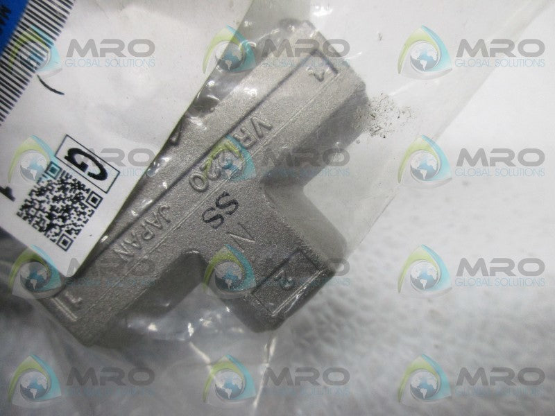 SMC VR1220-N02 SHUTTLE VALVE * NEW IN FACTORY BAG *