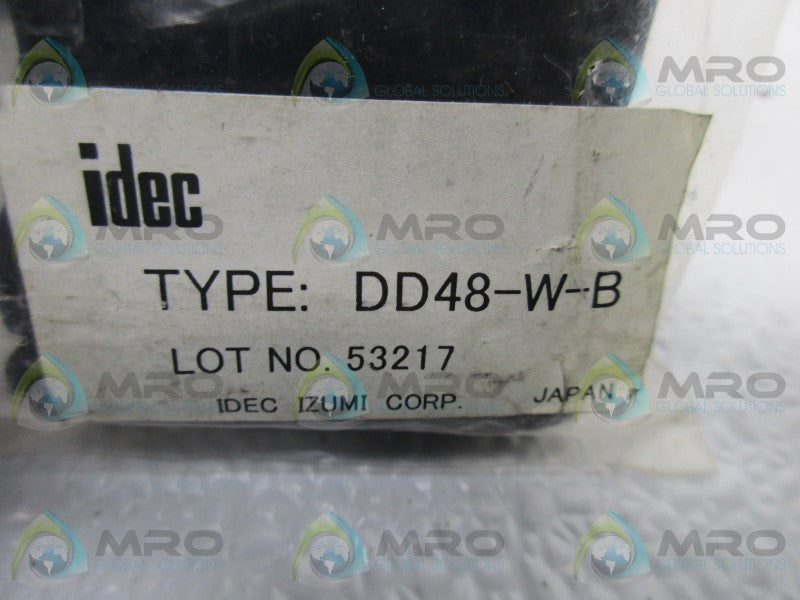 IDEC DD48-W-B PR END PLATES  NSMP