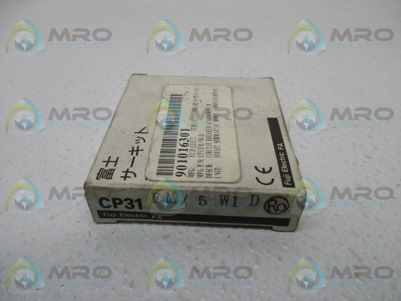FUJI ELECTRIC CP31FM/5W1D CIRCUIT PROTECTOR  NSMP