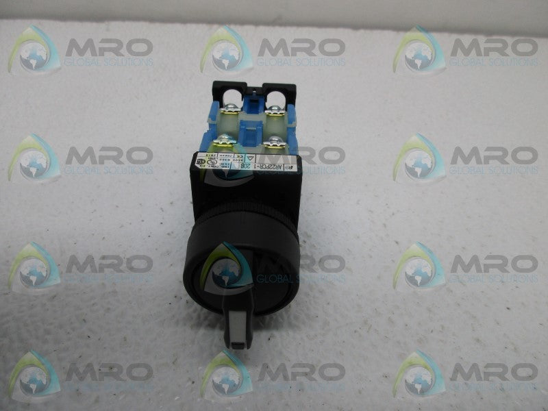 FUJI ELECTRIC AR22PCR-1-20B SELECTOR BUTTON SWITCH  NSNP