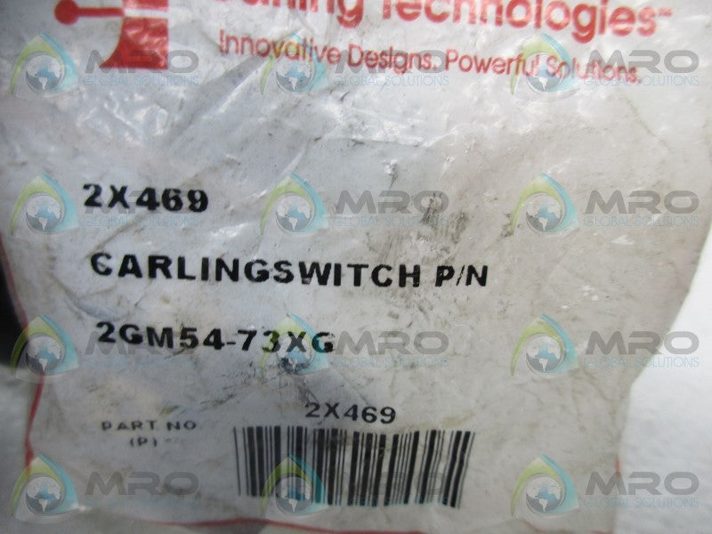 CARLING SWITCH 2GM54-73XG TOGGLE SWITCH  NSMP
