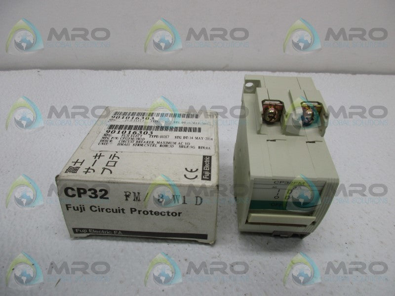 FUJI ELECTRIC CP32FM/3W1D CIRCUIT PROTECTOR  NSMP