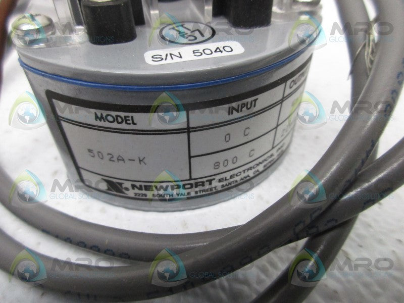 NSNPPORT ELECTRONICS 502A-K ISOLATION AMPLIFIER  UNMP