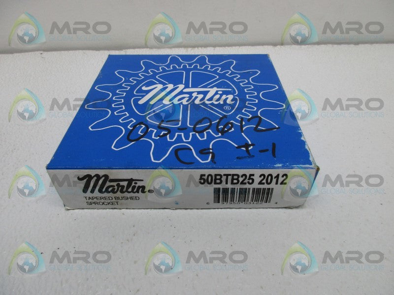 MARTIN 50BTB25 TAPER BUSHED SPROCKET 2012 * FACTORY SEALED *
