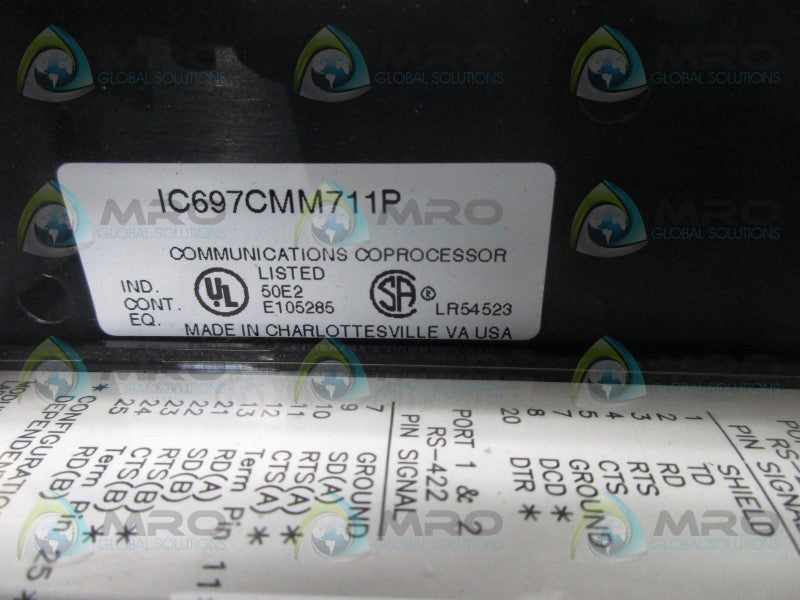FANUC IC697CMM711P COPROCESSOR COMMUNICATION MODULE  NSNP