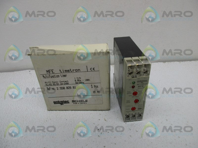 ENTRELEC 0.550.029.81 TIMETRON ON DELAY TIMER  NSMP