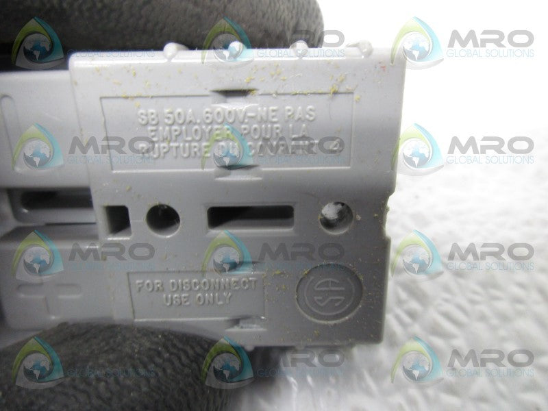 ANDERSON POWER PRODUCT SB50A,600V BATTERY PLUG  UNMP