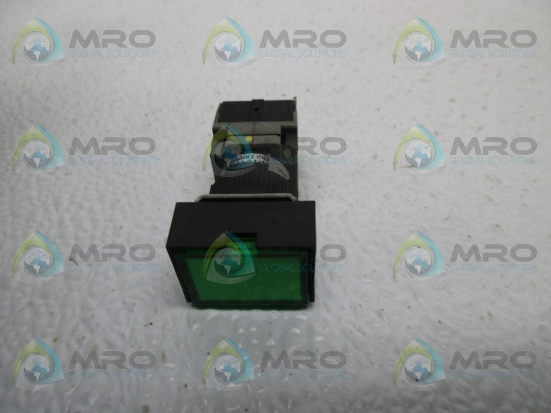 FUJI ELECTRIC AH164-TGL PUSHBUTTON GREEN  UNMP