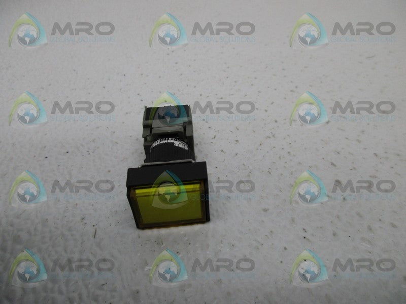 FUJI ELECTRIC AH164-TGL PUSHBUTTON YELLOW  NSNP