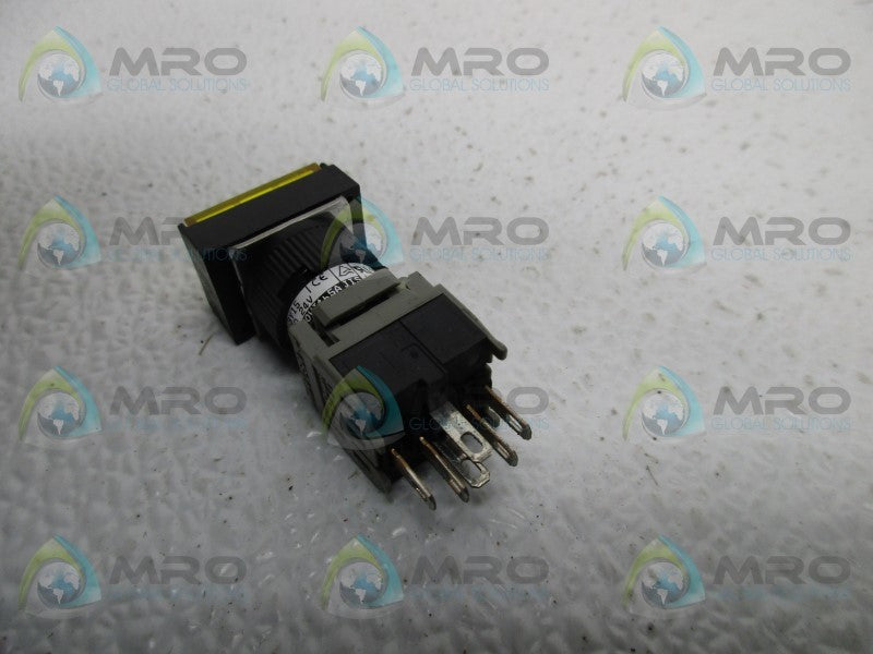 FUJI ELECTRIC AH164-TGL PUSHBUTTON YELLOW  NSNP