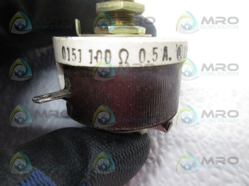 OHMITE 0151 REHOSTAT 100 OHMS  NSMP