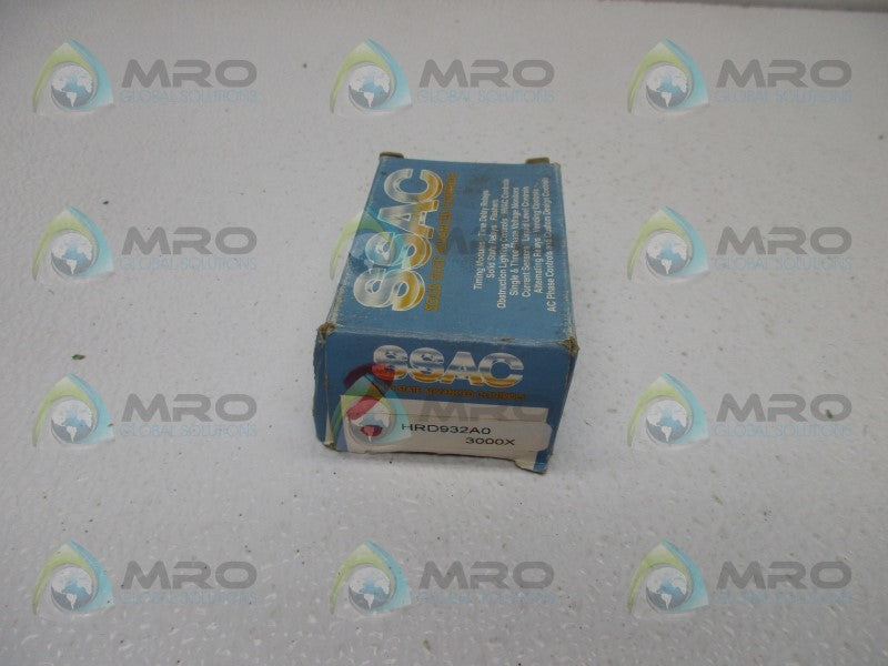 ENTRELEC HRD932A0 0.2-10 SEC SOLID STATE TIMER  NSMP