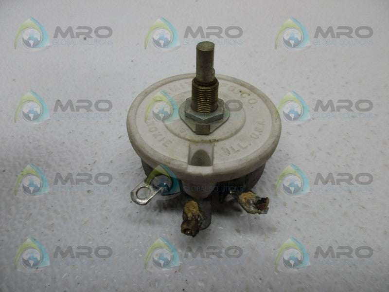 OHMITE 0319 REHOSTAT 80 OHM  UNMP