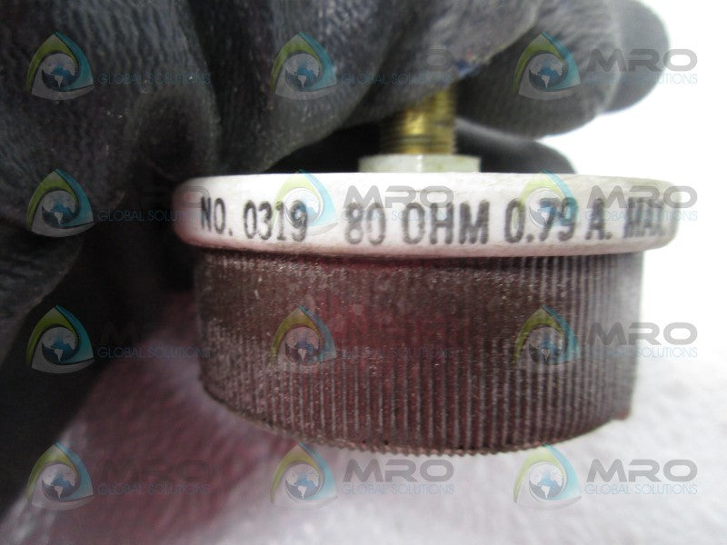 OHMITE 0319 REHOSTAT 80 OHM  UNMP