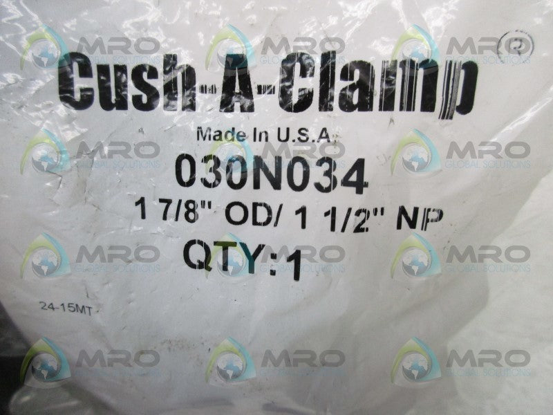 CUSH A CLAMP 030N034 CUSHIONED CLAMP * NEW IN FACTORY BAG *