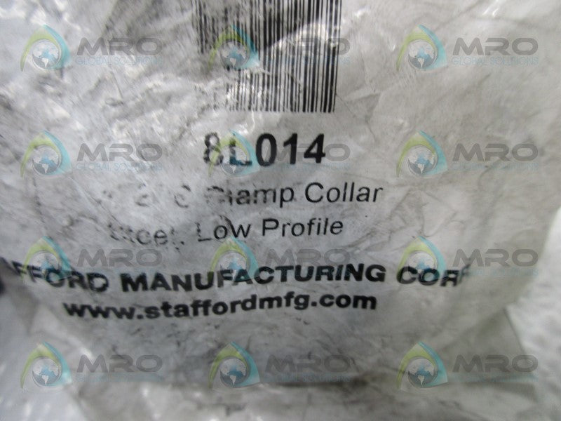 STAFFORD 8L014 CLAMP COLLAR * NEW IN FACTORY BAG *
