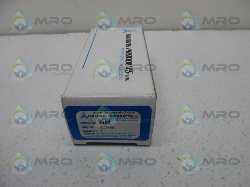 THOMAS PRODUCTS 42605 MODEL 4400 LEVEL SWITCH  NSMP