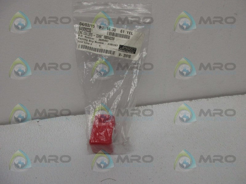 INDUSTRIAL MRO 586507 CNC COLLETS * NEW IN ORIGINAL PACKAGE *
