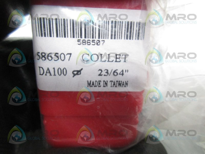 INDUSTRIAL MRO 586507 CNC COLLETS * NEW IN ORIGINAL PACKAGE *