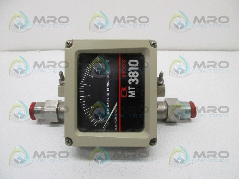 BROOKS 3810A11D1PAA1A1 FLOW METER  NSNP