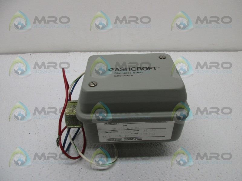 ASHCROFT GP-N4S-L-S-06 PRESSURE SWITCH  UNMP
