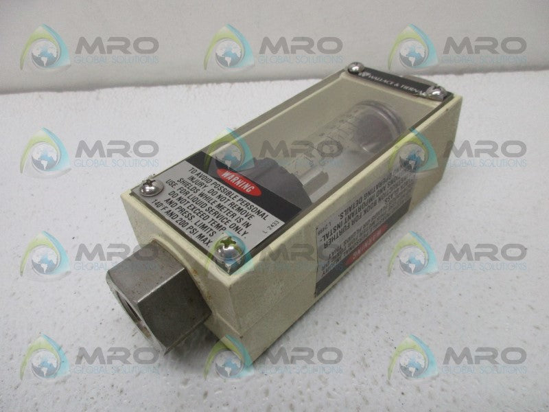 WALLACE & TIERNAN 5510A02136XXLX FLOW METER  NSMP