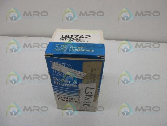 POTTER & BRUMFIELD CNT-35-96 TIME DELAY RELAY/COUNTER * NEW IN BOX *