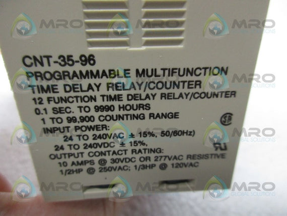 POTTER & BRUMFIELD CNT-35-96 TIME DELAY RELAY/COUNTER * NEW IN BOX *