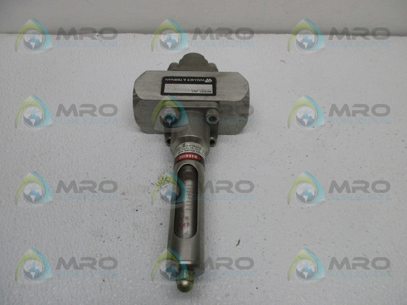 WALLACE & TIERNAN 5120M12133XXLX ARMORED PURGE METER 3/4"  NSNP