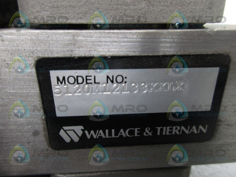 WALLACE & TIERNAN 5120M12133XXLX ARMORED PURGE METER 3/4"  NSNP