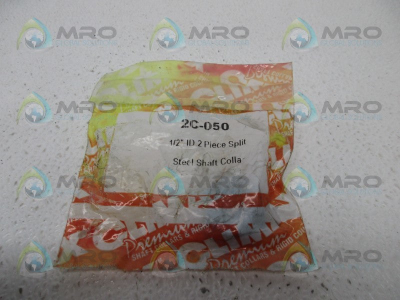 CLIMAX 2C-050 STEEL SHAFT COLLAR 1/2" * NEW IN FACTORY BAG *